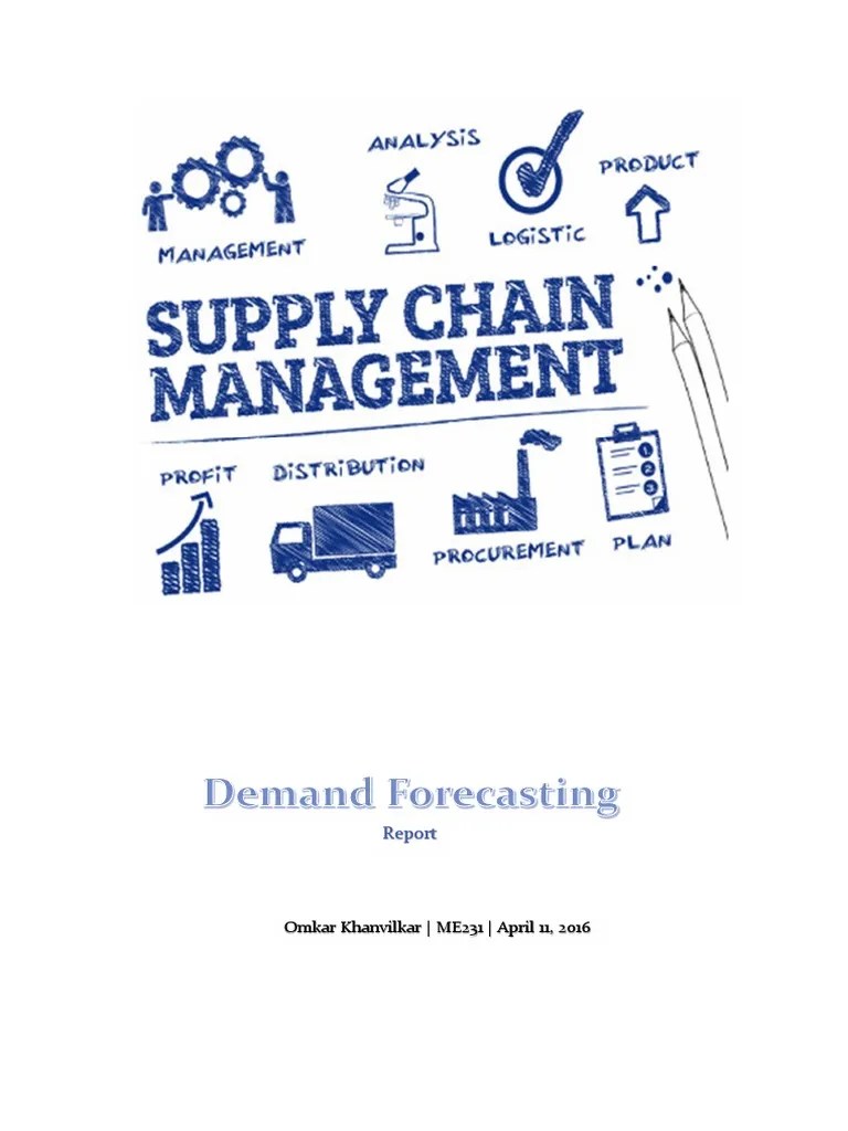 Demand Forecasting Report | PDF | Forecasting | Time Series