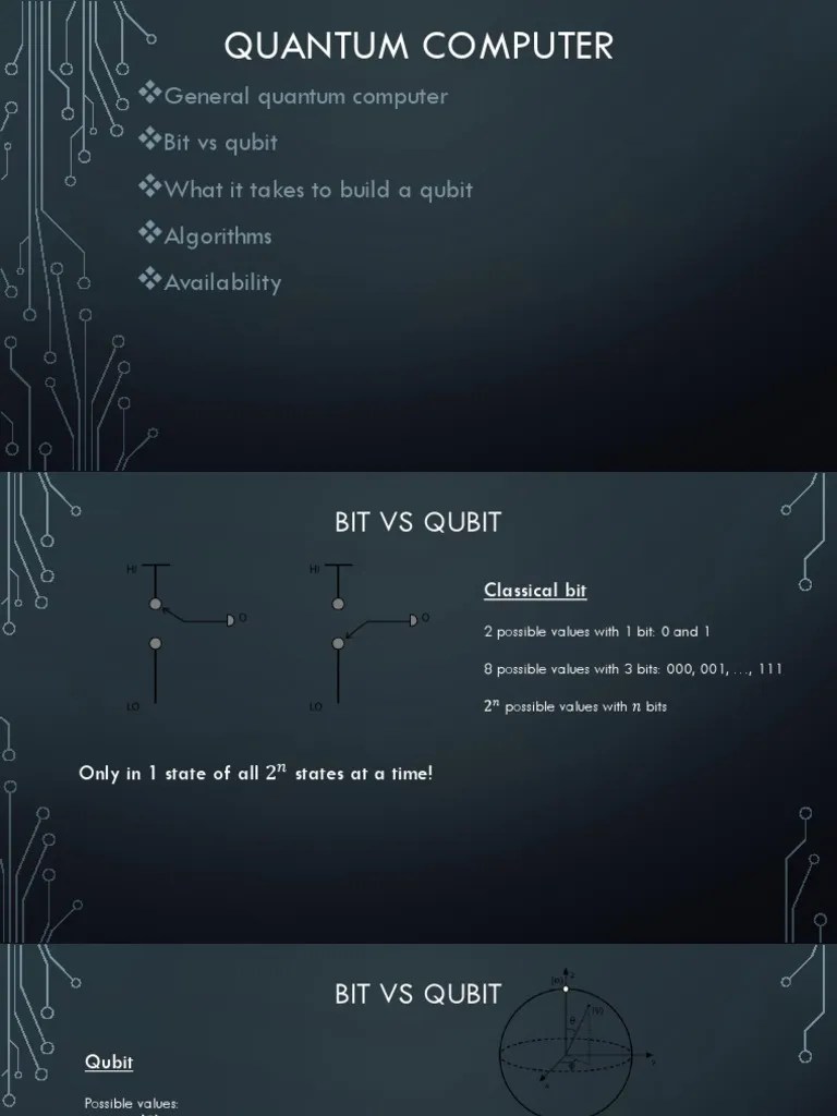 Quantum Computers | PDF