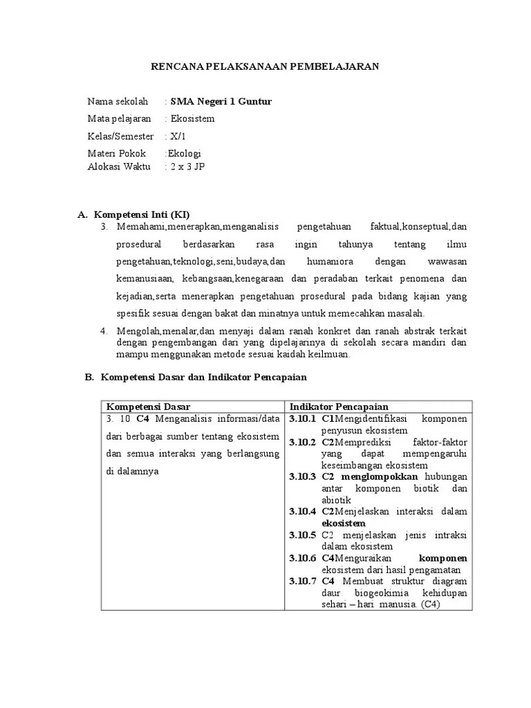To find out what x squar. Rpp K 13 Ekosistem Biologi Pdf