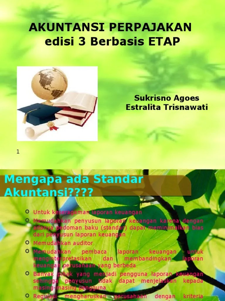 Deklarasi laporan tahunan perusahaan #03833 . Powerpoint Akt Pajak Etap Pdf