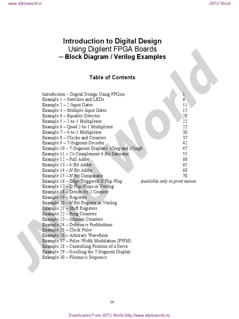 Digital Design Using Verilog HDL | PDF | Integrated Circuit | Hardware ...