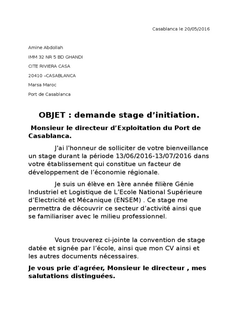 Je vous demande de ne pas le copier mais seulement de stage de prérentrée du 23 au 27 août 2021 pour les élèves du collège et en seconde 6 juillet 2021. Demande de stage exemple