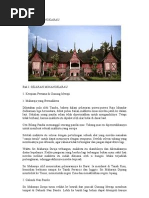 All About Minangkabau | PDF