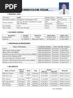 Contoh Cv Pelaut Untuk Lamaran Kerja Download Cv Pelaut 