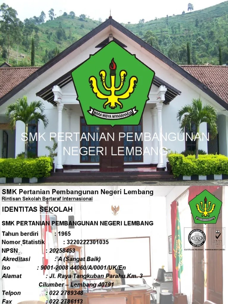 Mari kita sukseskan gebyar vaksinasi smk pembangunan bandung barat, untuk siswa/i smk pbb dan untuk alumni yang ingin divaksin silahkan daftar. Profil Sekolah Smk Ppn Lembang Pdf