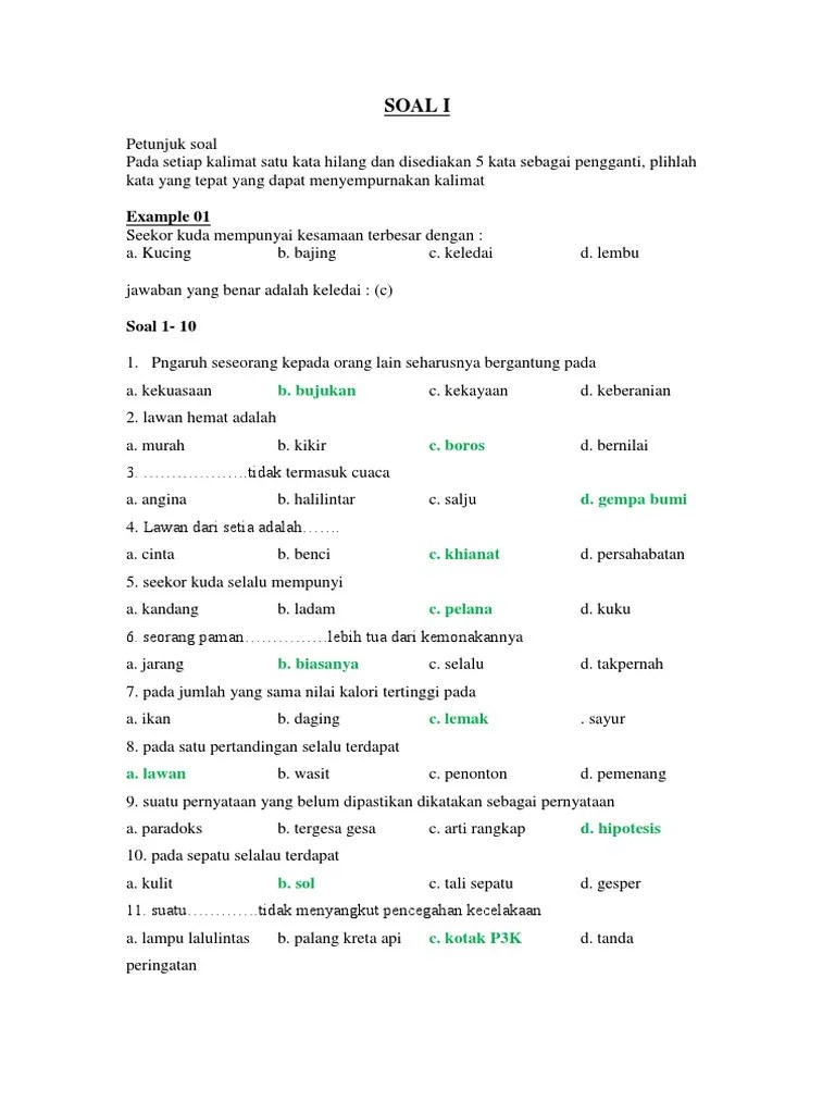 Latihan mengerjakan aptitude test, yuk! Soal Aptitude Test Dan Jawabannya Pdf Literatur