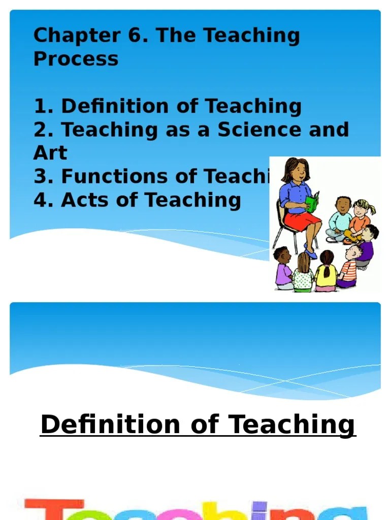 The Teaching Process | PDF | Motivation | Motivational
