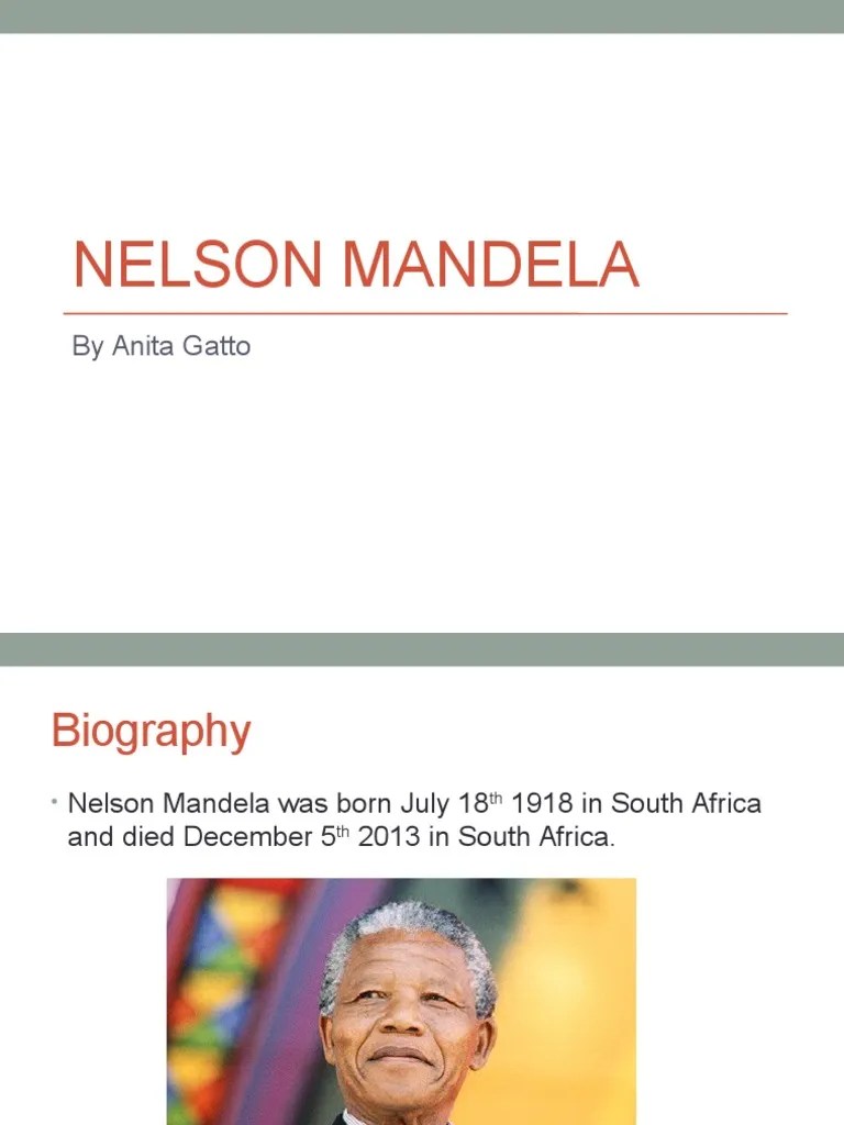 Nelson Mandela | PDF