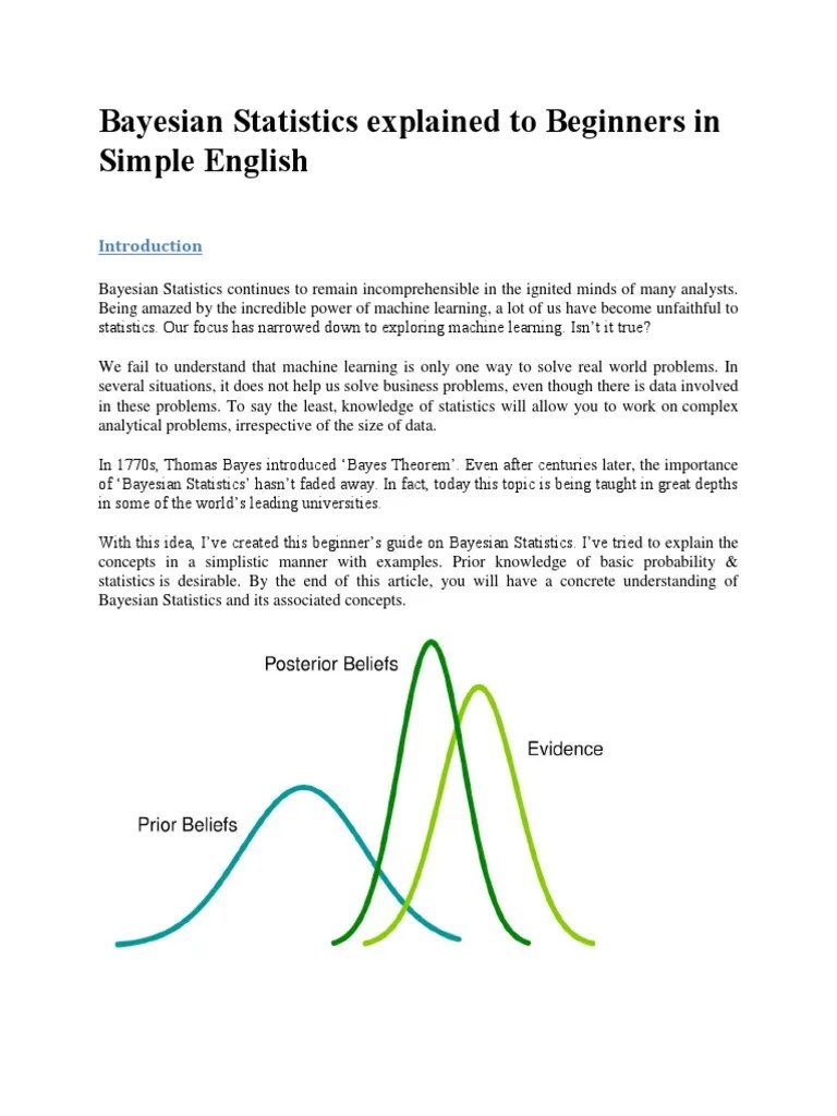 Bayesian Statistics Explained To Beginners In Simple English | P Value | Bayesian Inference