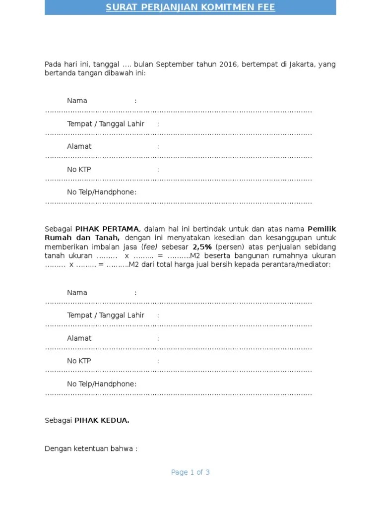 We did not find results for: Surat Perjanjian Komitmen Fee_v0.1