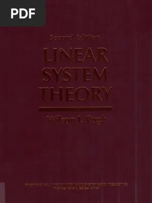 Pdf Linear Systems 