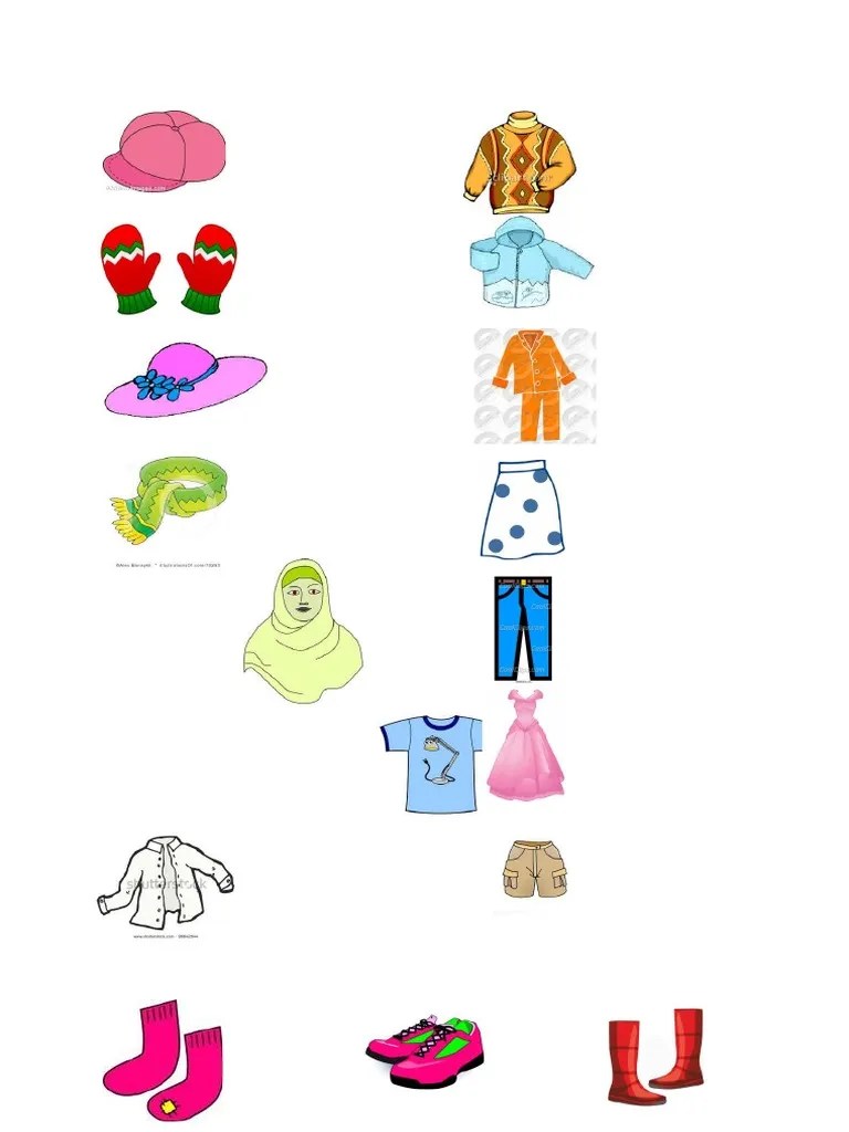 A = what do yuo wear for camping ? Clothes Worksheet Pdf