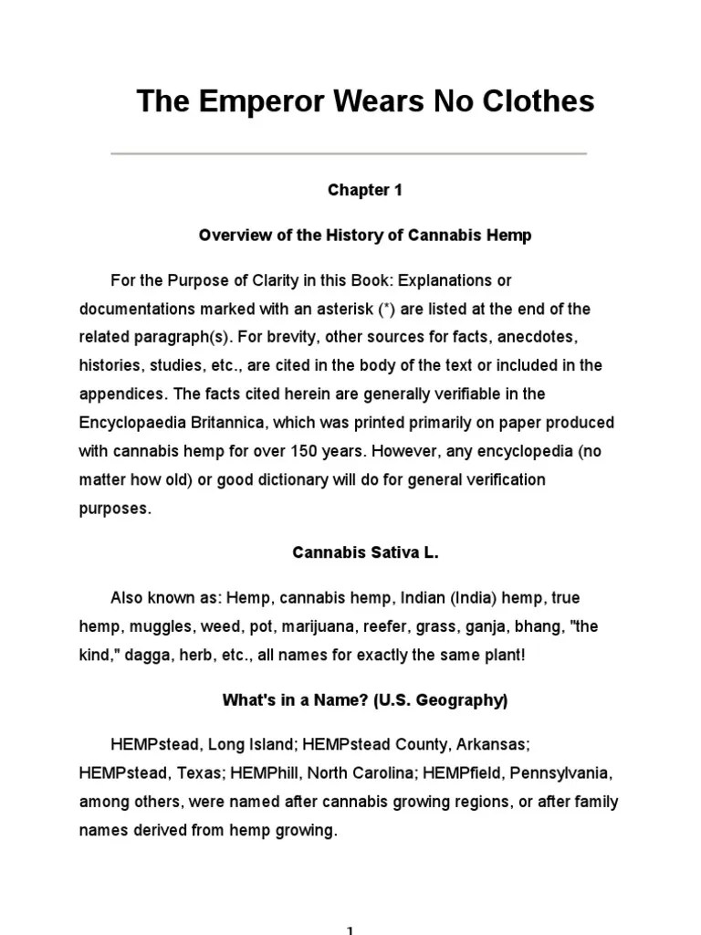 The Emperor Wears No Clothes | PDF