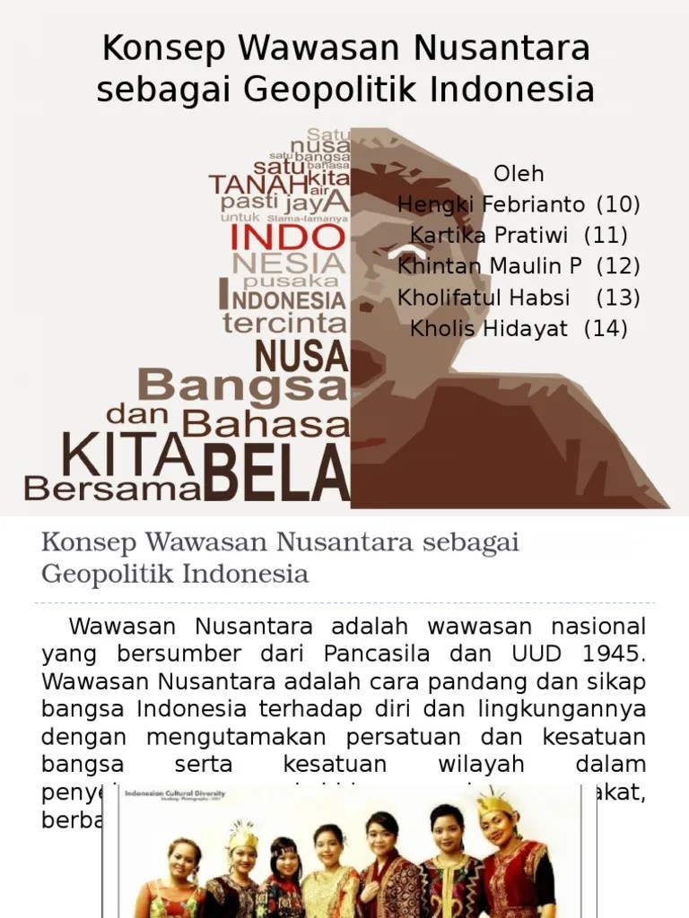 Konsep Wawasan Nusantara Sebagai Geopolitik Indonesia | PDF
