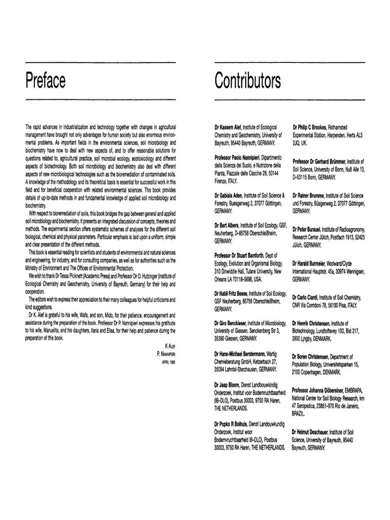 Methods In Applied Soil Microbiology And Biochemistry PDF | PDF
