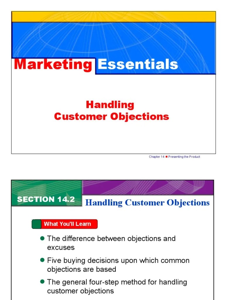 Overcoming Customer Concerns: A Four-Step Approach To Addressing ...