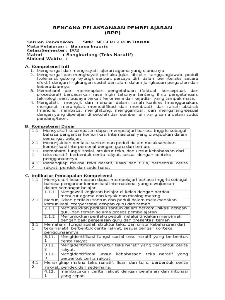 Cerita Rakyat Bahasa Jawa Sangkuriang – Belajar