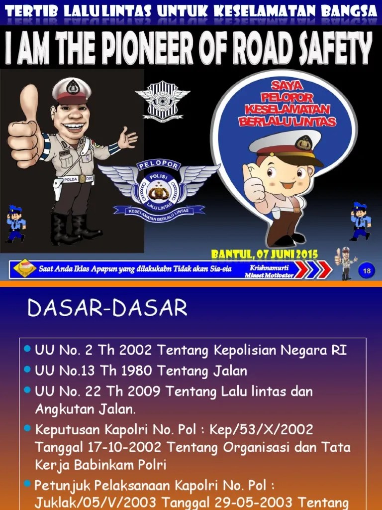 Materi Kasat Lantas | PDF
