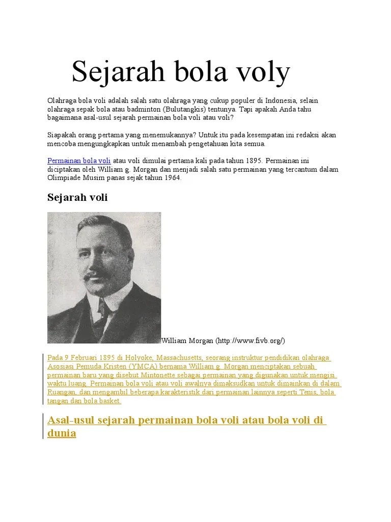 Pengertian Servis Adalah Sebuah Langkah Awal Atau Pembukaan Dalam Permainan  Bola Voli | PDF