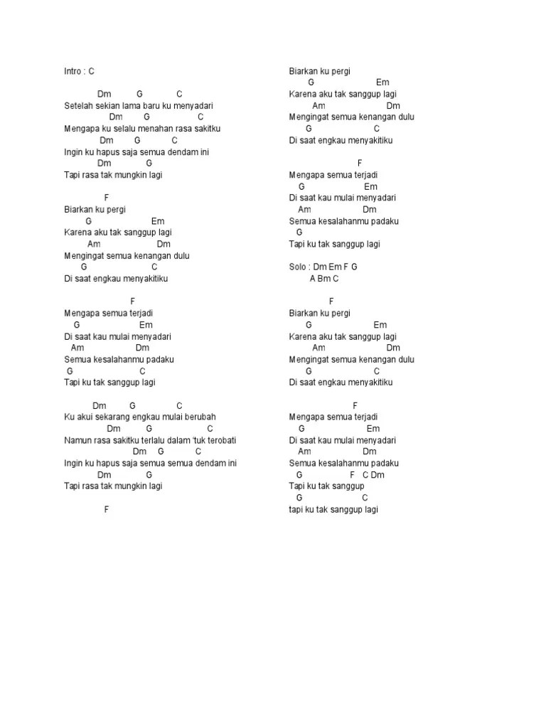 Kunci Gitar Rossa | PDF