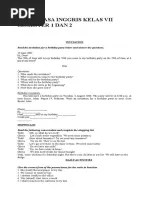Pada kesempata kali ini ibi akan membahas tentang modul beelajar bahasa inggris kelas 4 pada tingkat sd atau sekolah dasar, langsung saja . Modul Pengayaan Bahasa Inggris Kelas 7 Semester Ganjil Smp Negeri 2 Toroh Pdf