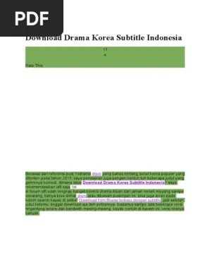 Guys, you are here to download heartstrings korean drama english subtitle absolutely free in . Drama Korea Subtitle Pdf