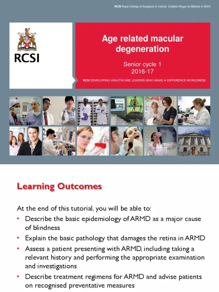 Age Related Macular Degeneration | PDF | Retina | Ophthalmology