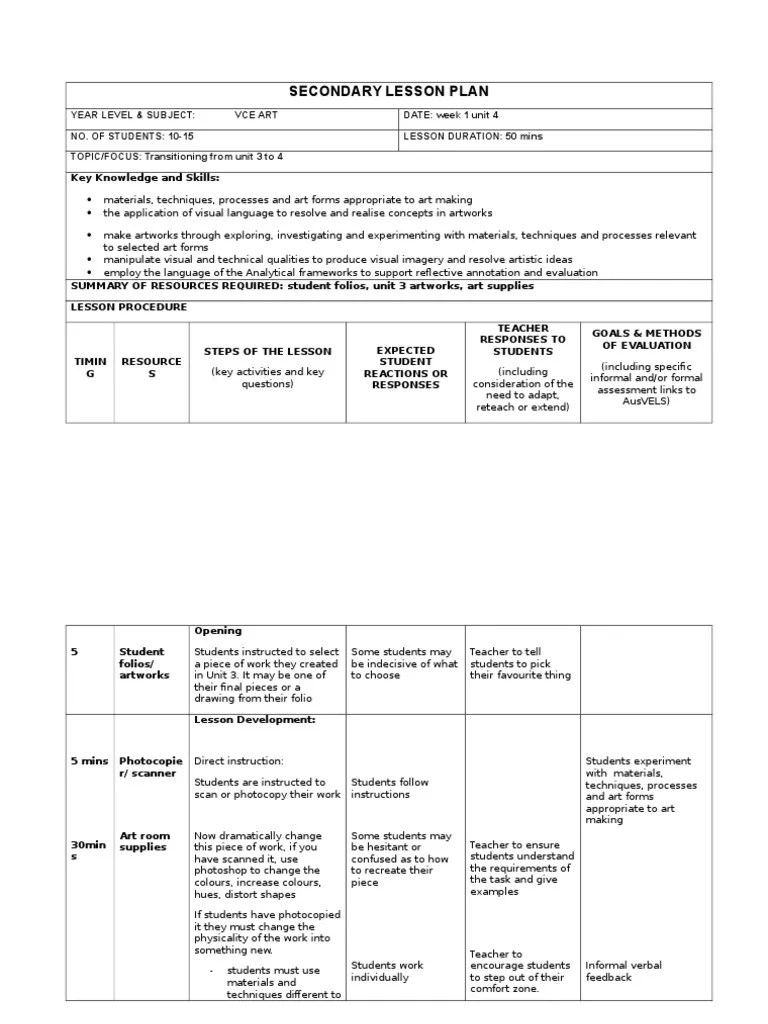 Lesson Experimentation | PDF | Lesson Plan | Behavior Modification