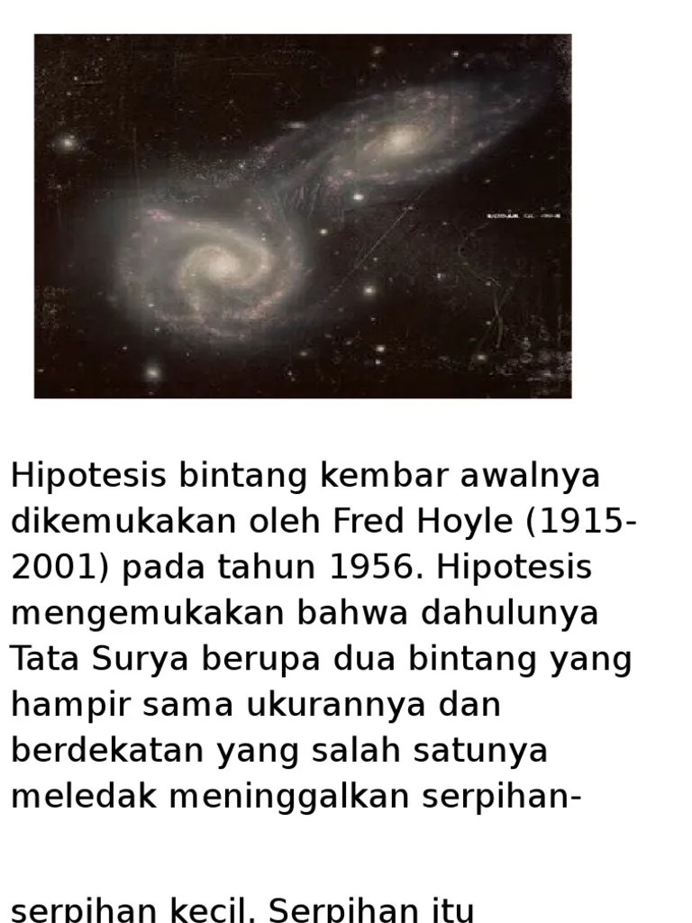 Teori N Gbr. Jagat Raya N Tata Surya | PDF