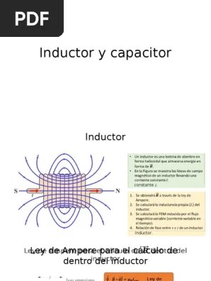 Inductor Y Capacitor Inductor Impedancia Electrica