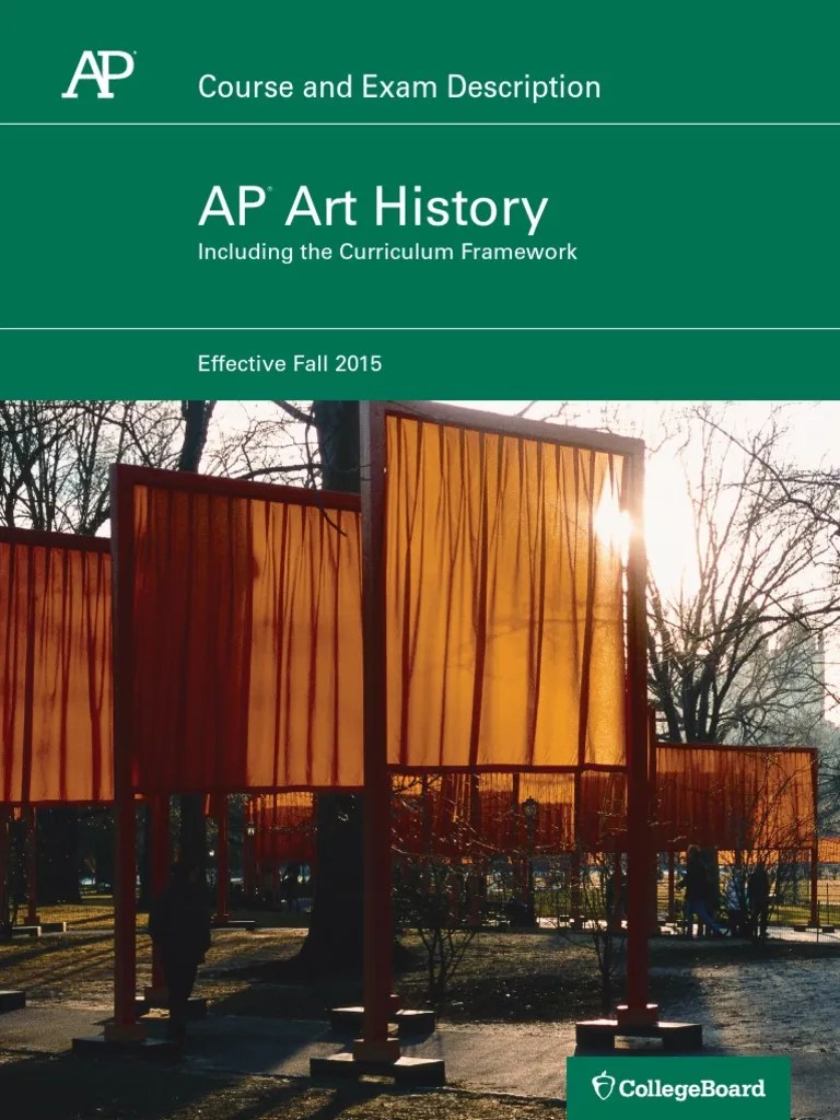 AP Art History Course And Exam Description PDF | PDF | Advanced ...