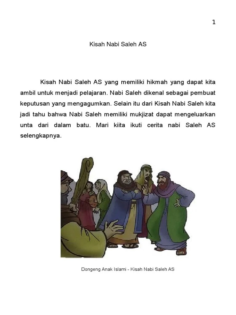 Kisah Nabi Saleh As | PDF
