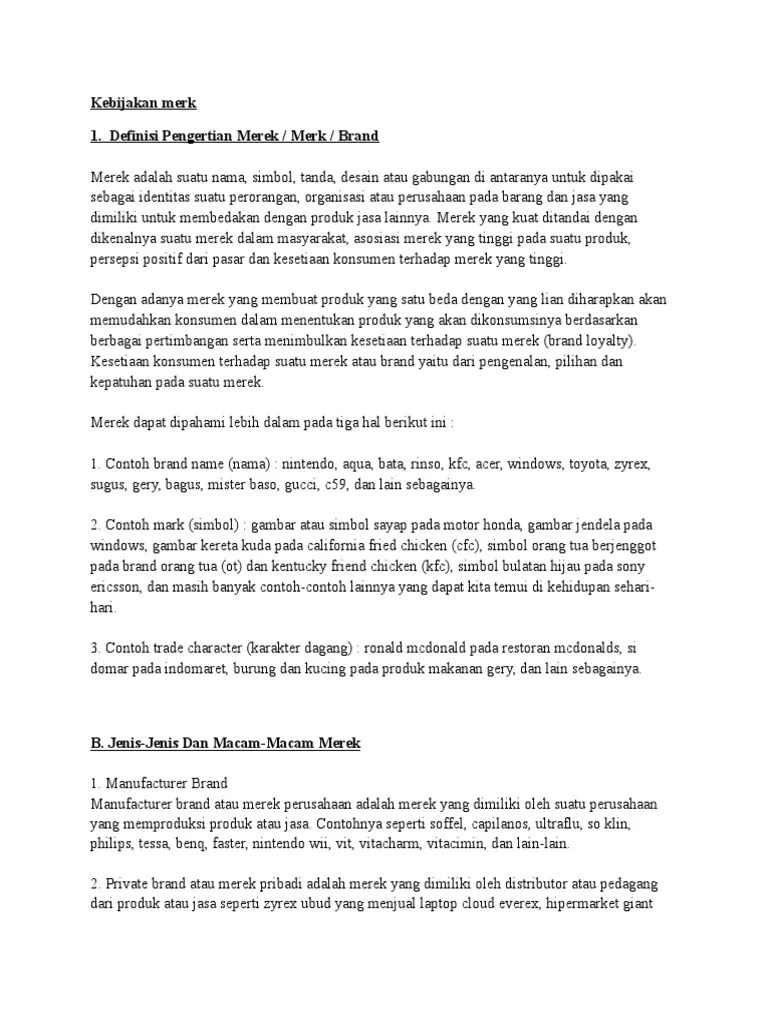 Apa Perbedaan Antara Merek Produk Dengan Merek Pribadi - Tips Membedakan