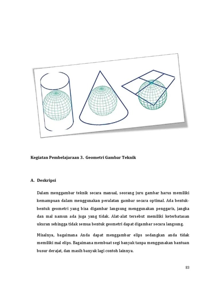 Geometri Gambar Teknik | PDF
