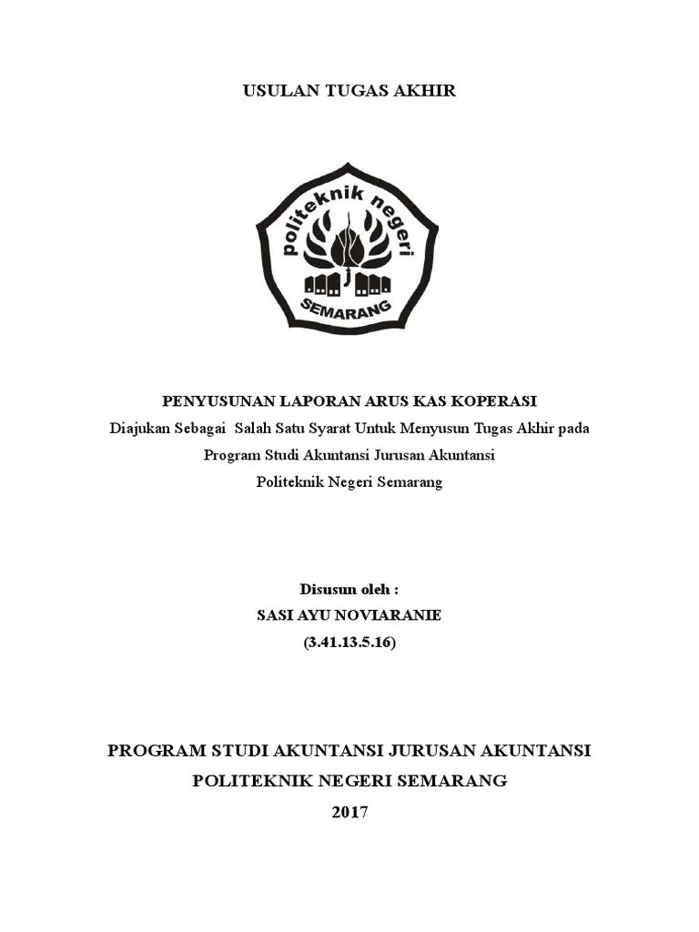 Penulis dalam hal penyelesaian proposal. Proposal Tugas Akhir Pdf