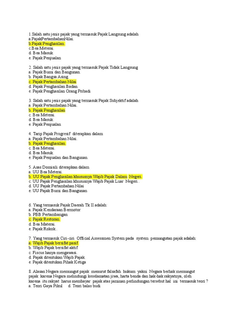 Pajak | PDF