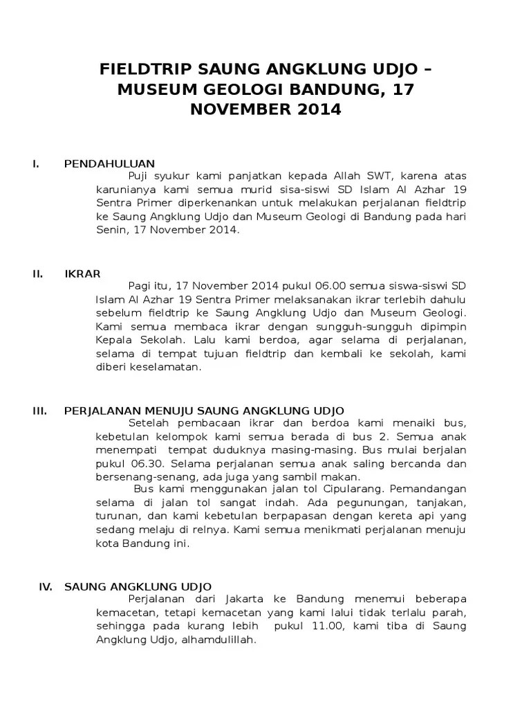 1 bulan yang lalu / penerimaan murid baru sd islam al azhar 19 sentra primer tahun pelajaran 2022/2023 dilaksanakan mulai bulan oktober 2021 . Laporan Fieldtrip Pdf