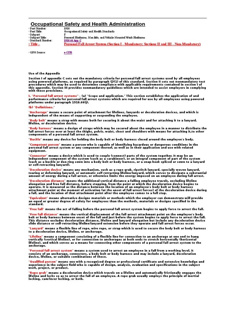 Occupational Safety And Health Administration | PDF | Mechanical Engineering | Nature