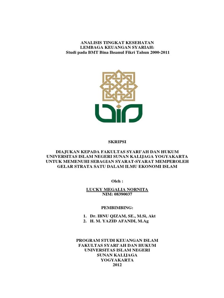 Contoh Judul Skripsi Hukum Ekonomi Syariah Enak
