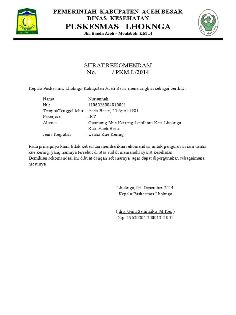 Surat Izin Usaha | PDF