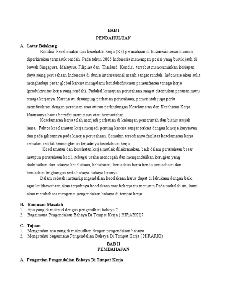 Pengendalian Lingkungan Kerja | PDF