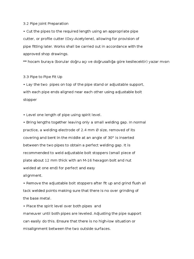 Pipe Welding | PDF | Pipe (Fluid Conveyance) | Welding