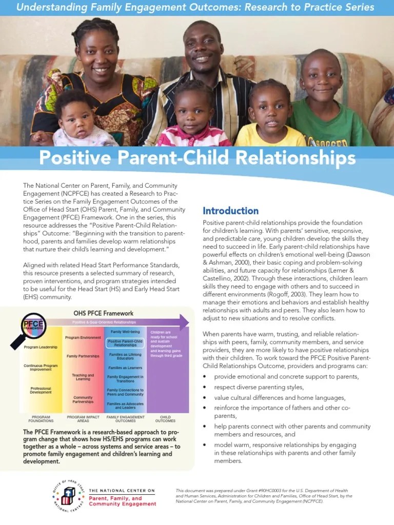 Parent Child Relationships PDF | PDF | Parenting | Relationships