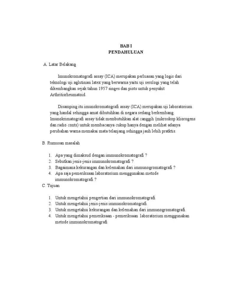 Imunokromatografi | PDF