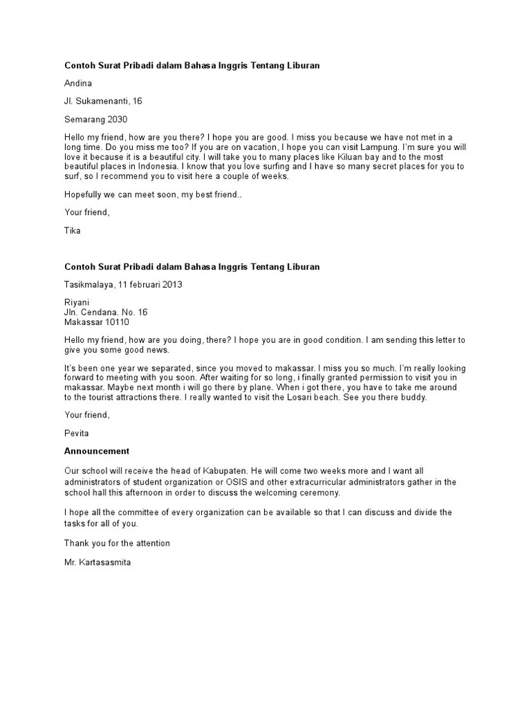 Essay Contoh Karangan Bahasa Inggeris Tentang Percutian - Contoh Karangan Upsr Bahasa Inggeris Contoh Yes Otosection