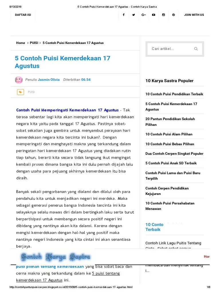Keutamaan keajaiban sholat lailsholat malam jumlah rokaat sholat tahajjud niat sholat tahajud waktu utama doabacaan sholat tahajud kaifiyat . 5 Contoh Puisi Kemerdekaan 17 Agustus Contoh Karya Sastra