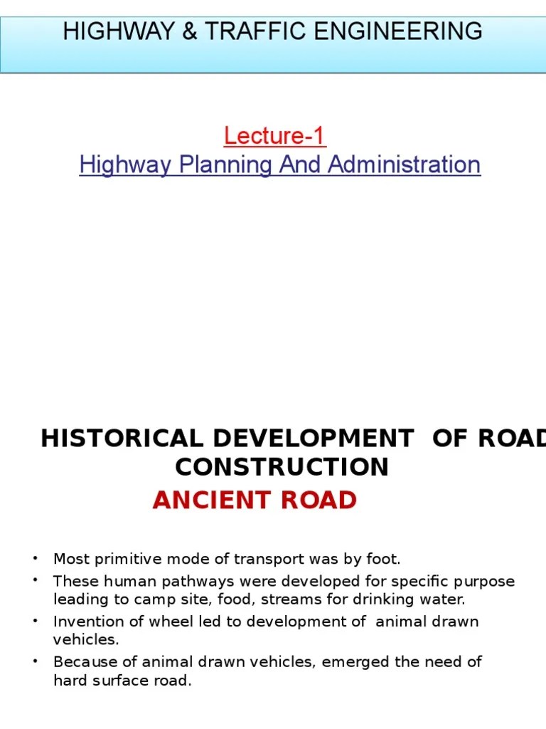 Highway & Traffic Engineering | PDF | Tire | Road