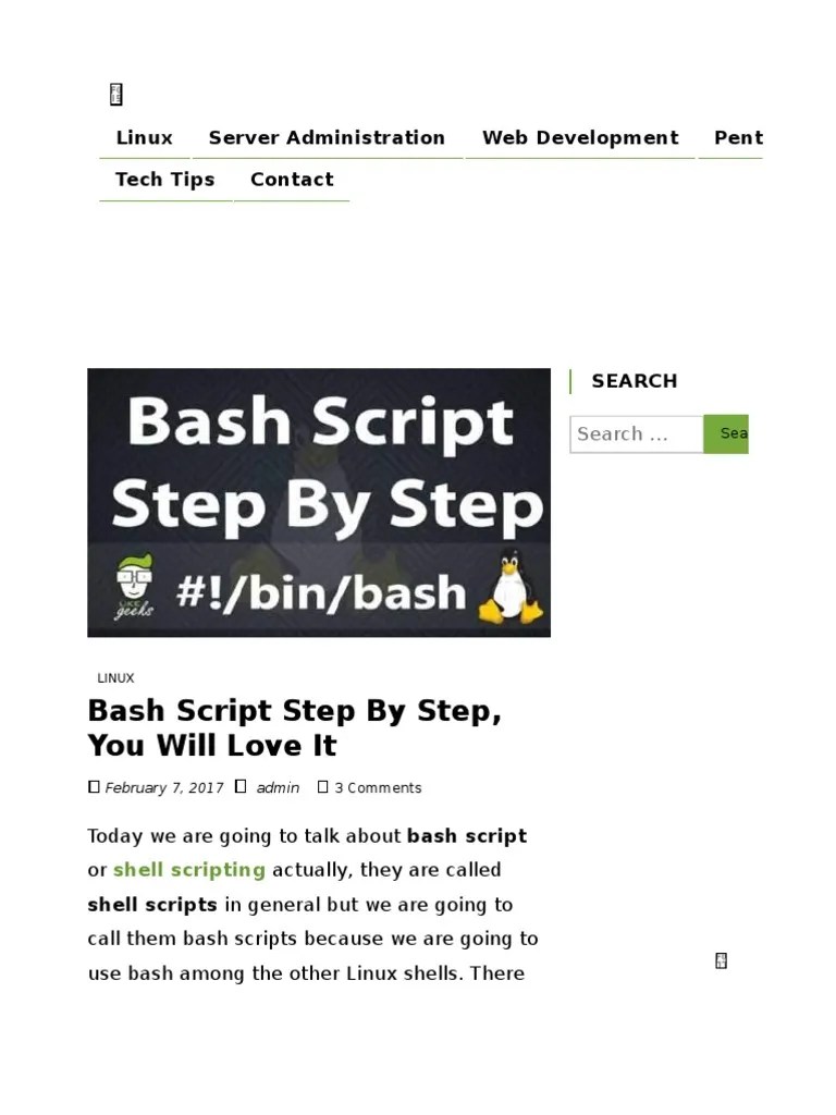 Bash Guide | PDF | Command Line Interface | Parameter (Computer ...