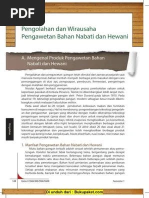 Sebelum merambah dunia usaha, johan, begitu panggilan akrabnya, merupakan seorang pekerja kantoran. Jenis Dan Karakteristik Bahan Dan Alat Pengolahan Makanan Awetan Dari Bahan Nabati Sekilas Bahan