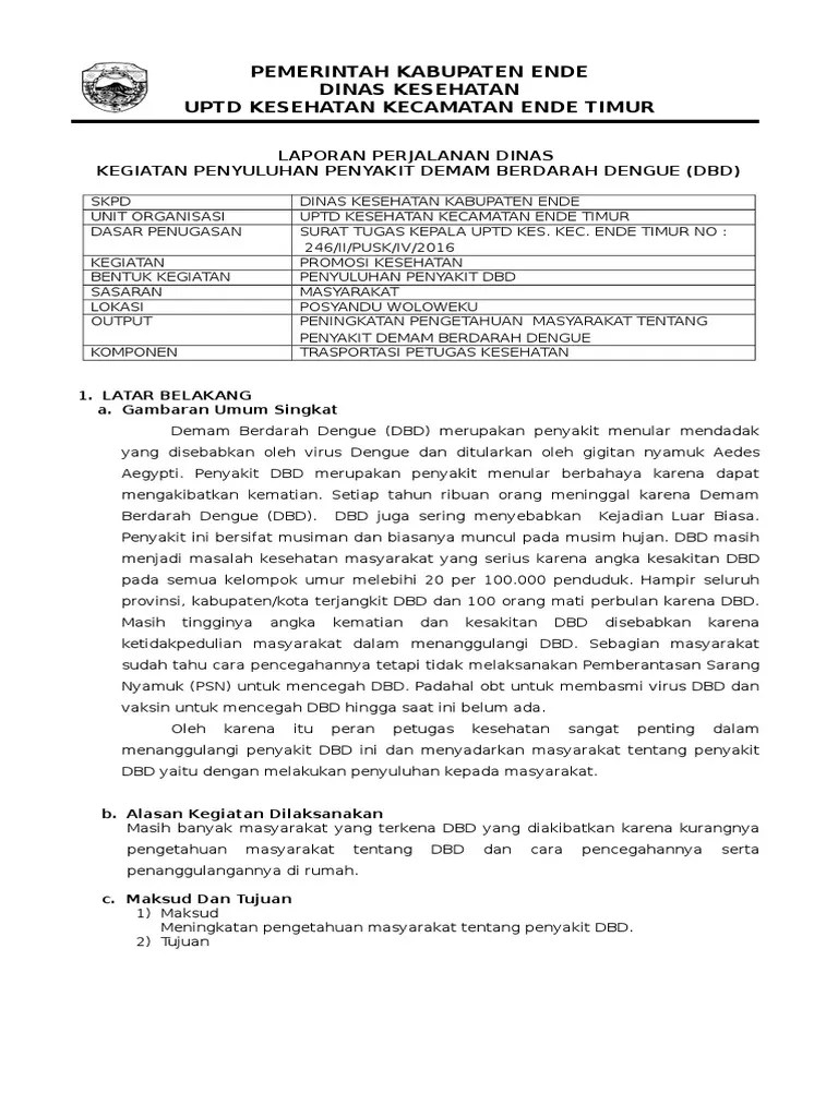 Penyuluhan DBD | PDF